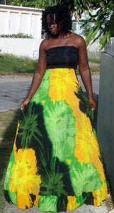Jamaica coloured Tube dress